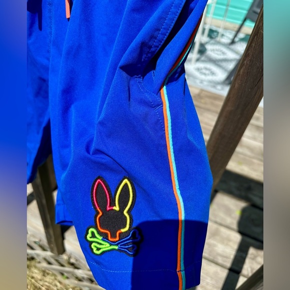 Psycho Bunny Leo Packable Slim Fit Swim Trunks (and hidden bunny)Men’s Size XS - Picture 5 of 7